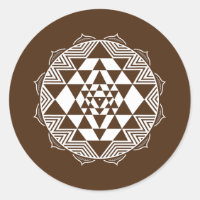 Géométrie sacrée Sri Yantra Chakra Triangle