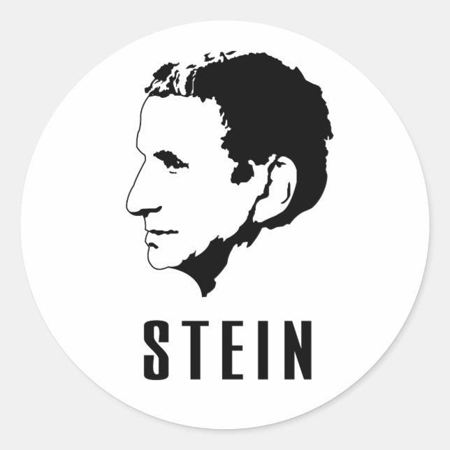 Sticker Rond Gertrude Stein (Devant)