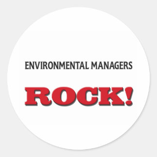 Sticker Rond Gestionnaires de l'environnement