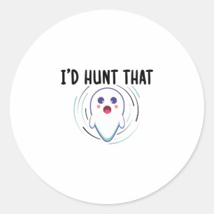 Sticker Rond Ghost Hunter