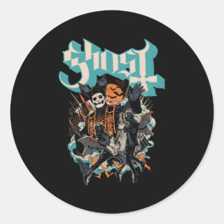Sticker Rond Ghost Impera Maestro