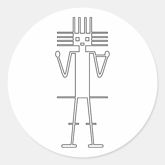 Sticker Rond Gigante de Atacama (Devant)