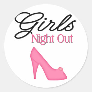 Sticker Rond Girls Night Out