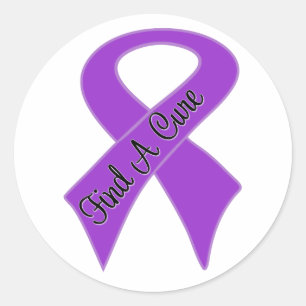Sticker Rond GIST Cancer Trouver un remède