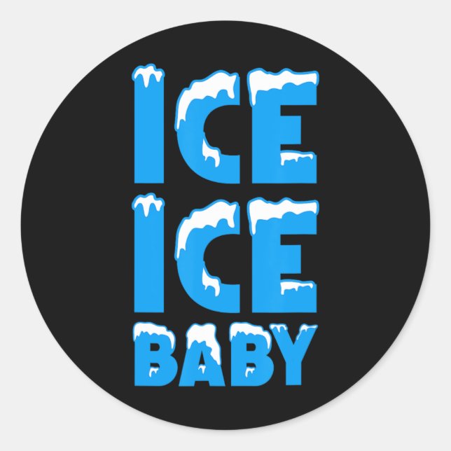 Sticker Rond Glace (Devant)