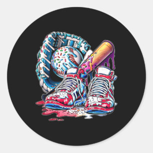 Sticker Rond Glace Goutte Bysebyll Truc Bysebyll Goutte Pour Ga