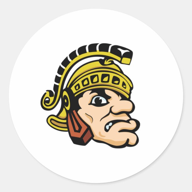 Sticker Rond Gladiateur (Devant)
