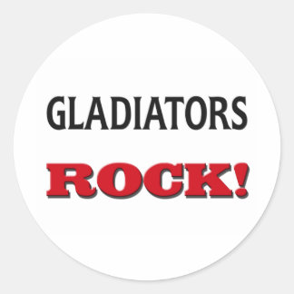 Sticker Rond Gladiateurs Rock