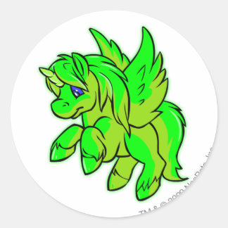 Sticker Rond Glissant Uni