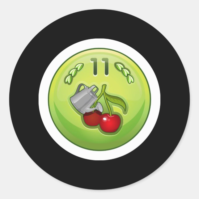 Sticker Rond Glitch Achievement ok soaker (Devant)