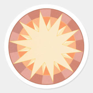 Sticker Rond Gloire céleste
