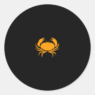 Sticker Rond Glow_Orange