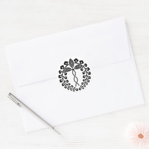 Sticker Rond glycine de Nijo