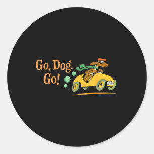 Sticker Rond Go Dog Go Costume T-shirt.png