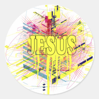 Sticker Rond God Rocks - Christian Rock Gear
