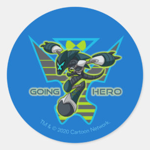 Sticker Rond Going Hero - Omni-Kix XLR8