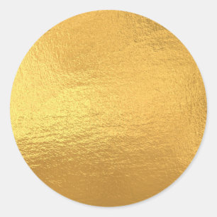 Sticker Rond Gold Custom Trendy
