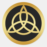 GOLD TRINITY KNOT