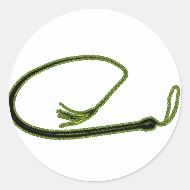 STICKER ROND GOLDEN WHIP (Devant)