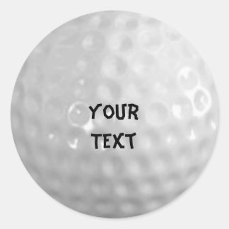 Sticker Rond Golf