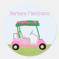 Golf Lady Thème Adresse de retour