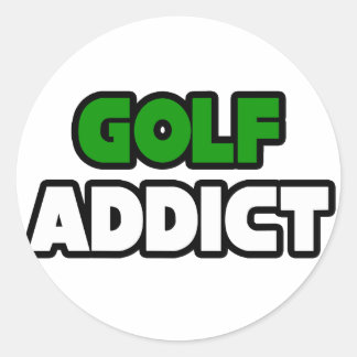 Sticker Rond Golfe