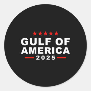 Sticker Rond Golfe Des États-Unis D'Amérique 2