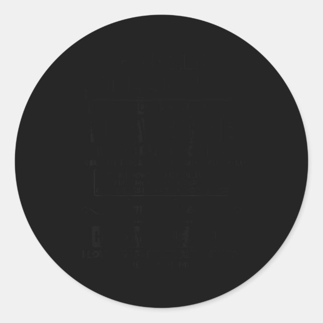 Sticker Rond Good Men Still Exist He Was Born In October Funny  (Devant)