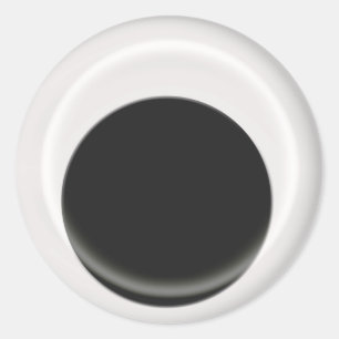 Sticker Rond Googly Eyes