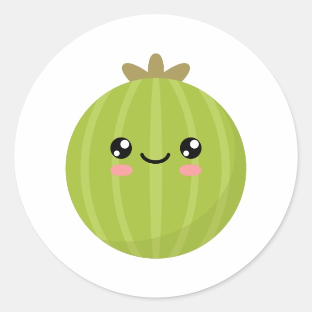 Sticker Rond Gooseberry (Devant)