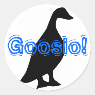 Sticker Rond Goosio !