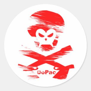 Sticker Rond Gorilla