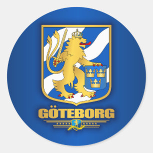 Sticker Rond Goteborg