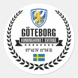 Sticker Rond Göteborg