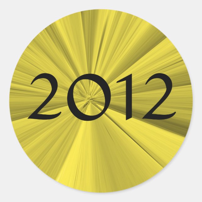 Sticker Rond Graduation 2012 (Devant)