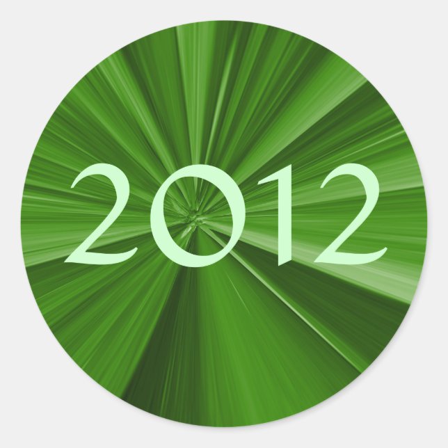Sticker Rond Graduation 2012 (Devant)