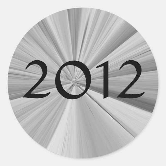 Sticker Rond Graduation 2012 (Devant)
