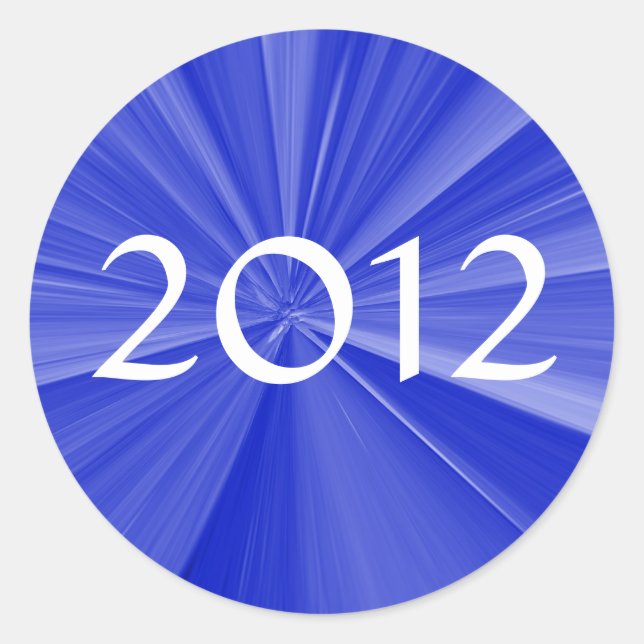 Sticker Rond Graduation 2012 (Devant)