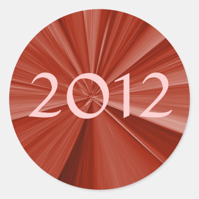 Sticker Rond Graduation 2012 (Devant)