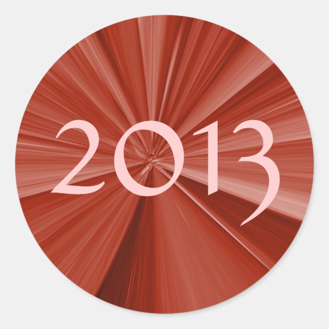 Sticker Rond Graduation 2013 (Devant)