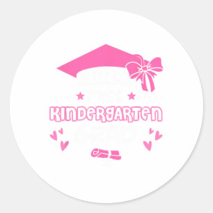 Sticker Rond Graduation Graduate Cl Of 2024