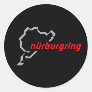 Sticker Rond Gran Turismo Nurburgring Nordschleif Gamer Driver