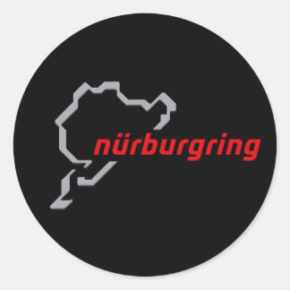 Sticker Rond Gran Turismo Nurburgring Nordschleif Gamer Driver
