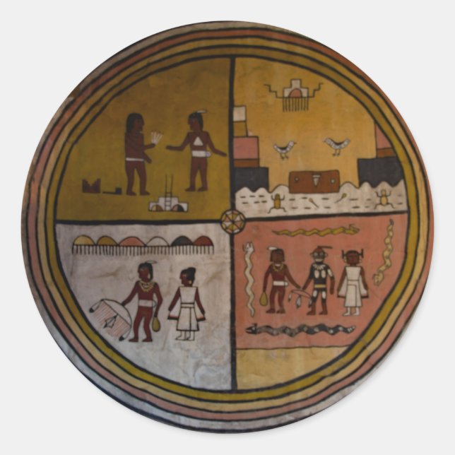 Sticker Rond Grand Canyon (Devant)