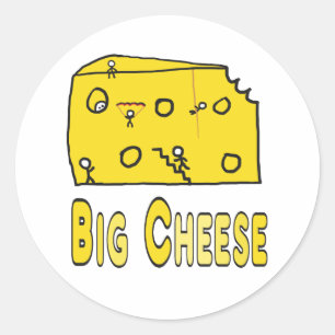 Sticker Rond Grand fromage