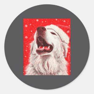 Sticker Rond Grand Noël des Pyrénées