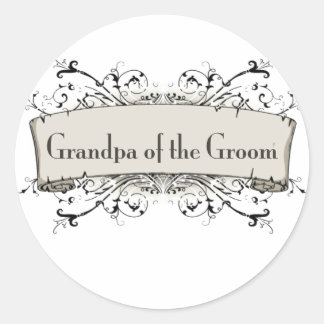Sticker Rond *Grand-père de la chambre