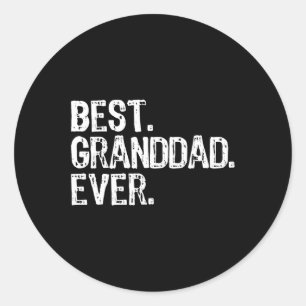 Sticker Rond Grand-père toujours Cool de famille Grand-père