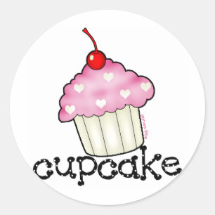 Sticker Rond Grand petit gâteau