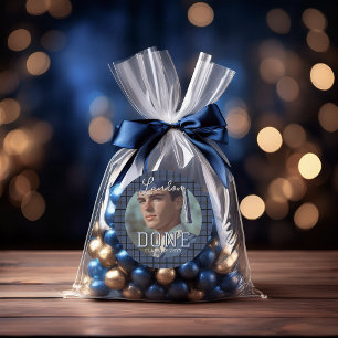 Sticker Rond Grand pré-diplôme Classe de photo Année terminée